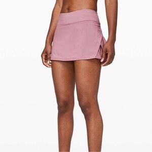 Mauve Lululemon Tennis Skirt, Size 6